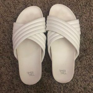 white slides
